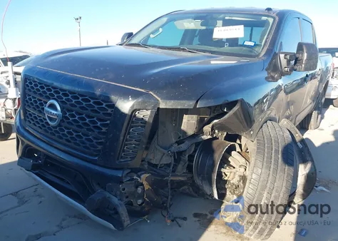 2018 Nissan Titan Pro-4X from USA, damaged, VIN 1N6AA1E58JN540158